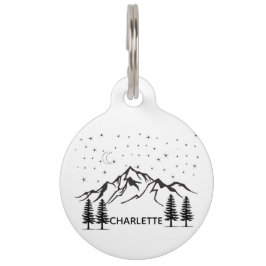 Round-Pet-Tag Haustiermarke