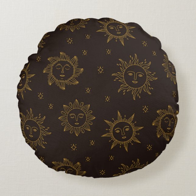 Round Pillow design  Rundes Kissen (Vorderseite)