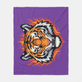 Round Pillow Fleecedecke (Vorderseite)