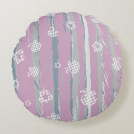 Round Pillow – Gingham Orchard Rundes Kissen