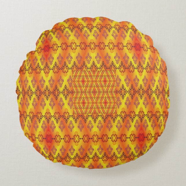 Round Pillow Rundes Kissen (Vorderseite)