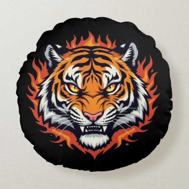 Round Pillow Rundes Kissen (Vorderseite)