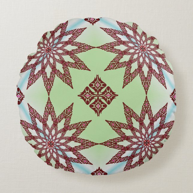 Round Pillow Rundes Kissen (Vorderseite)