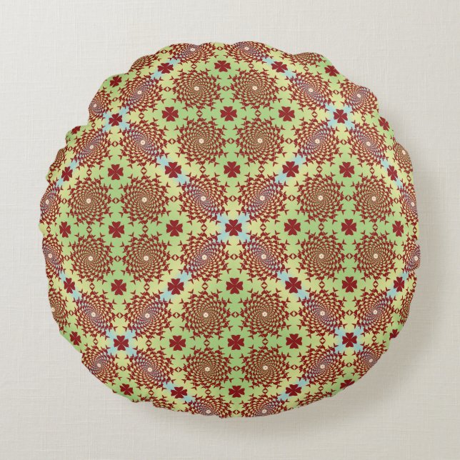 Round Pillow Rundes Kissen (Vorderseite)