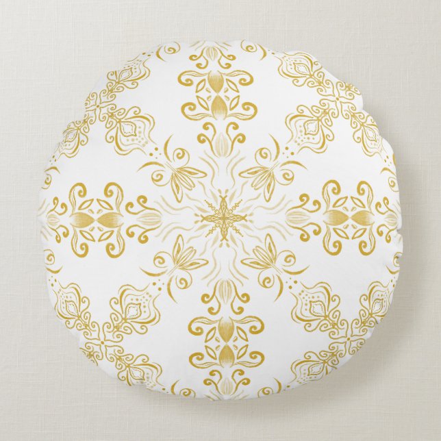 Round Pillows Rundes Kissen (Vorderseite)