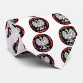 Round Polska Canada Eagle Krawatte (Gerollt)