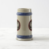 Round Polska Eagle Bierglas (Mittel)