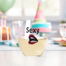 Round Pop Art Pillow Red Polka Dot Lips with