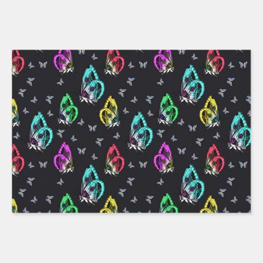 Round Pouf Geschenkpapier Set (Vorderseite 3)