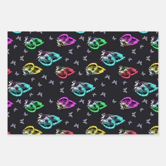 Round Pouf Geschenkpapier Set (Vorderseite 2)