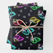 Round Pouf Geschenkpapier Set (Beispiel)