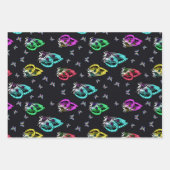 Round Pouf Geschenkpapier Set (Vorderseite)