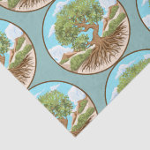 Round Pouf Seidenpapier (Detail)