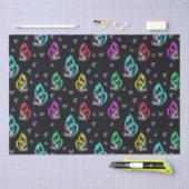 Round Pouf Seidenpapier (Handwerk)