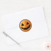 Round Pumpkin Sticker (Umschlag)