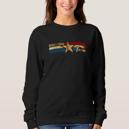 Round Rock Texas Stolz Sweatshirt (Vorderseite)
