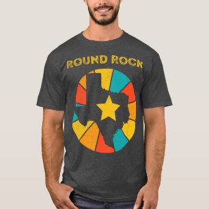Round Rock Texas Vintag Distressed Souvenir 1 T-Shirt