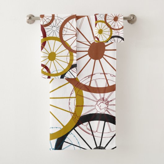 Round & Round #2 Badhandtuch Set (Insitu)