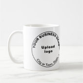Round Shape Business Brand on Tasse (Links)