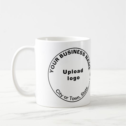 Round Shape Business Brand on Tasse (Links)