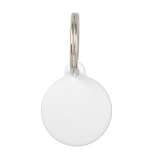 Round Small Dog Tag Haustiermarke
