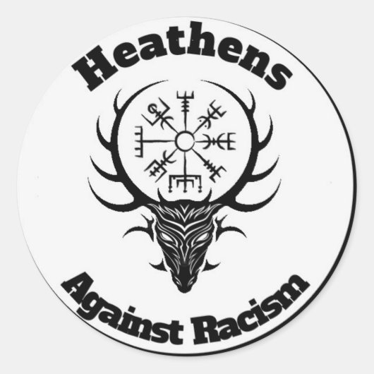 Round-Sticker-2 Runder Aufkleber (Vorderseite)