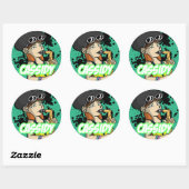 Round Sticker Cassidy (Blatt)