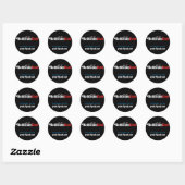 Round Stickers (4/pg) - #BeideSidesDont (Blatt)