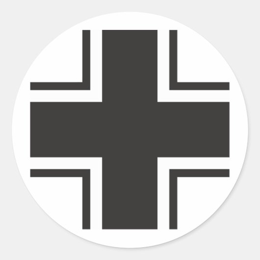 Round Stickers - Luftwaffe Zweiter Weltkrieg (Vorderseite)