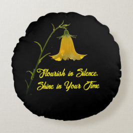 Round Throw Pillow 16" – Flowers for the Soul Rundes Kissen