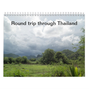 Round trip through Thailand Kalender
