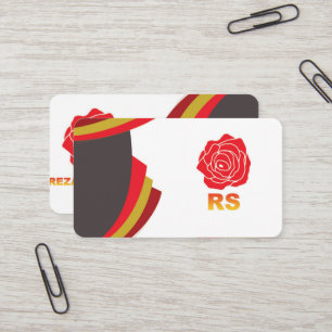 Round-Visitenkarte Visitenkarte