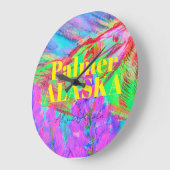 Round Wall Clock Große Wanduhr (Winkel)