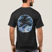 Round Wave, Japan | Watanabe Seitei | T-Shirt (Rückseite)