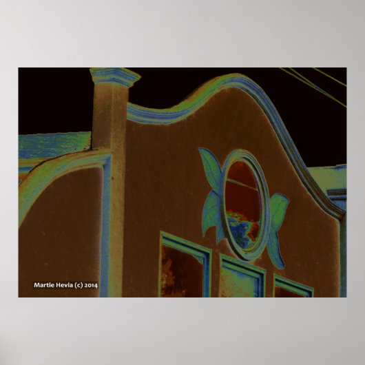 Round-Window II Poster (Vorne)