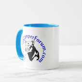 RoundBlueLogo, RoundBlueLogo Tasse (Vorderseite Links)