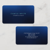Rounded Corner Night Beruflich Visitenkarte (Vorne/Hinten)