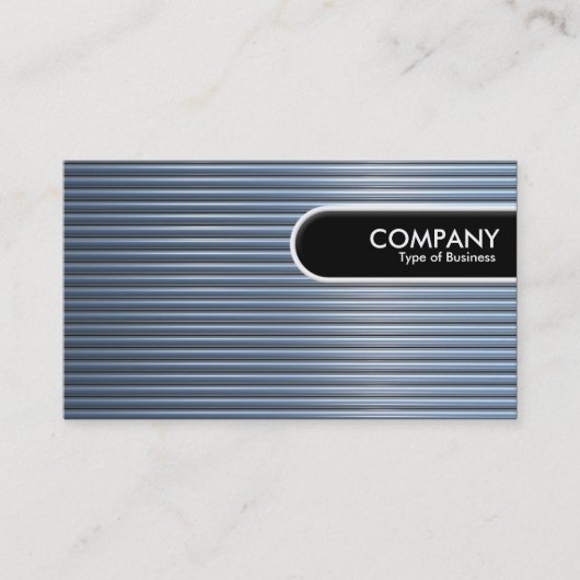 Rounded Edge Tag - Chrome Tubes (Vorderseite)