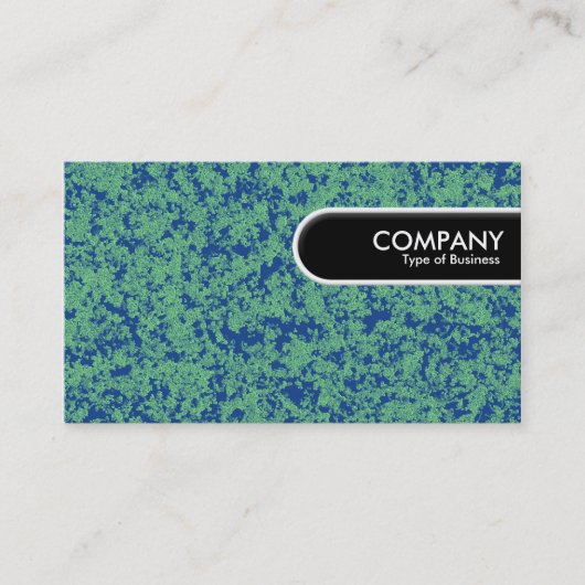 Rounded Edge Tag - Green Blue Mineral (Vorderseite)
