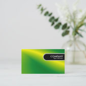 Rounded Edge Tag - Green Wave (Stehend Vorderseite)