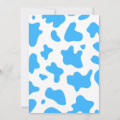 Rounded First Rodeo 1. Party Geburtstag Einladung (Rückseite)