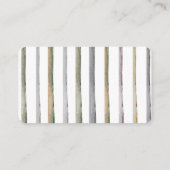 Rounded Fishing Baby Shower Diaper Raffle  Begleitkarte (Rückseite)