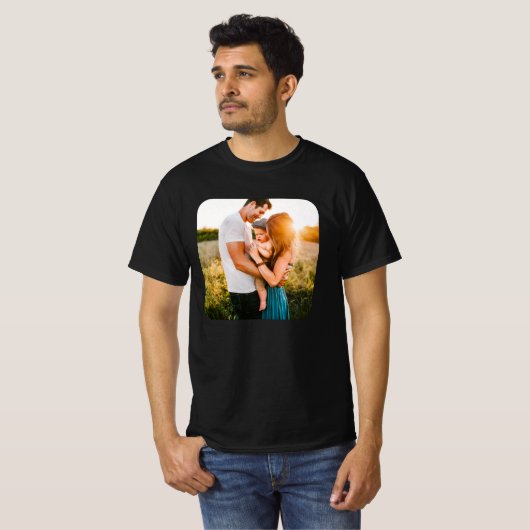 Rounded Foto Template TShirt (Vorne ganz)