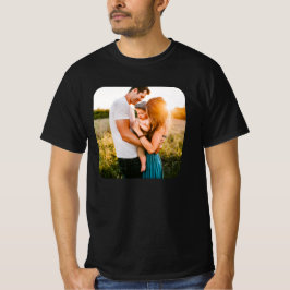 Rounded Foto Template TShirt