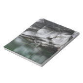 Rounded Rock Cliff by Verzasca River Notizblock (Rotiert)