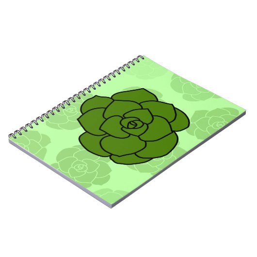 Rounded Succulent Notizblock (Linke Seite)