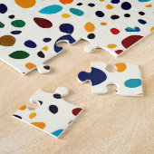 Rounded Terrazzo Stone Polygon Paving Puzzle (Seite)