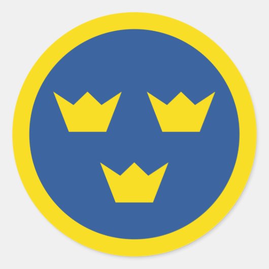 Roundel-Aufkleber Runder Aufkleber (Vorderseite)