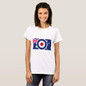 Roundel Australia Target Scooter Style T-Shirt (Vorne ganz)
