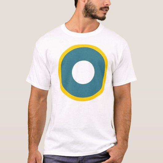 Roundel Befehl RAF Indien T-Shirt (Vorderseite)